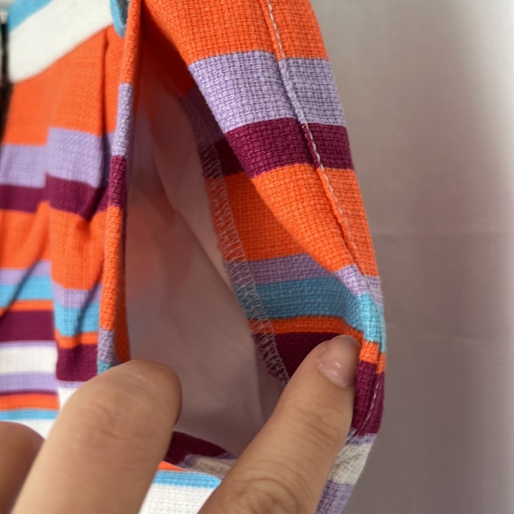 J. Crew Multi Colored Stripped Shorts - image 3